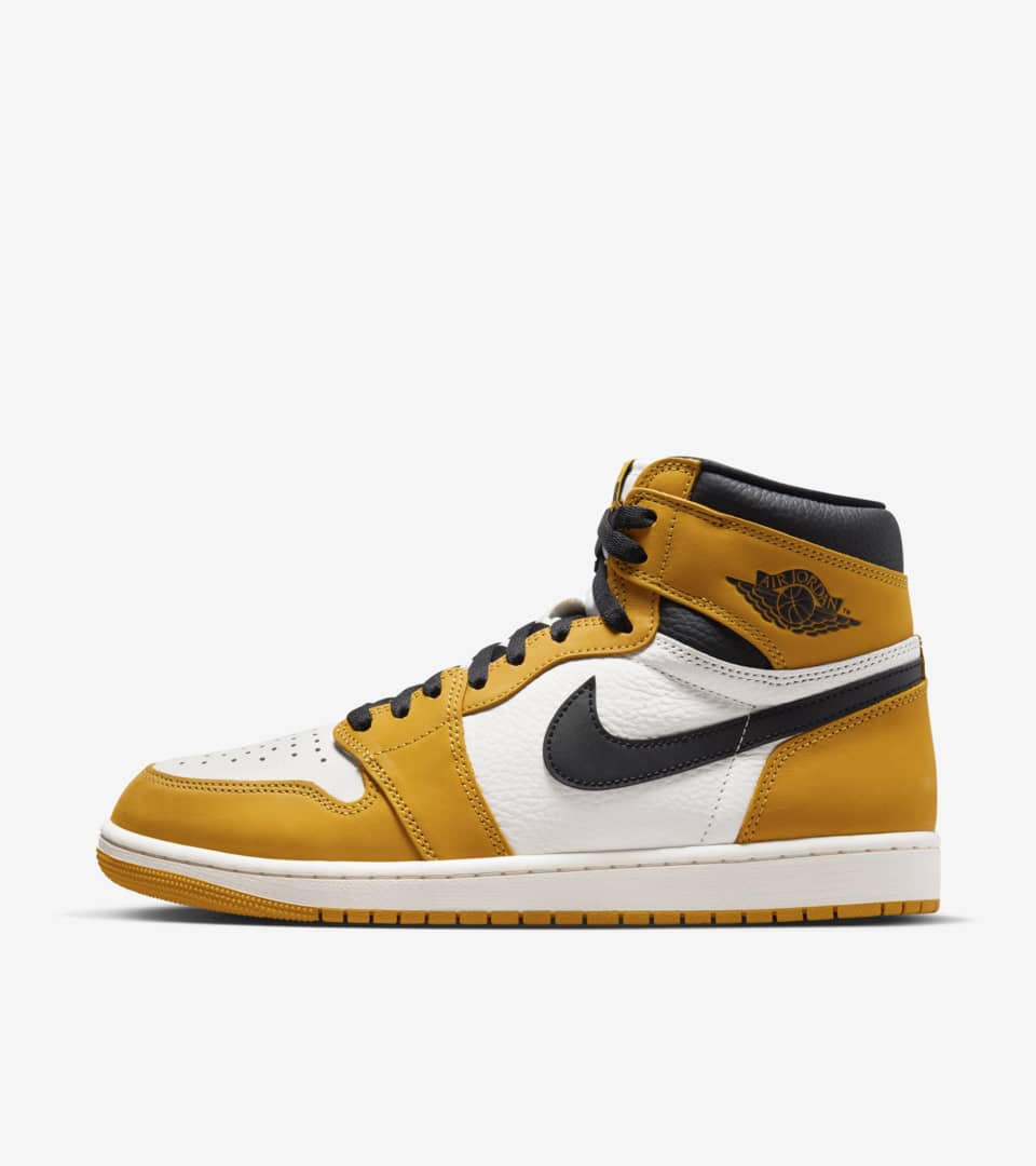 Jordan retro 1 jaune sales